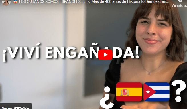 Lianet Brito @lianetbritodescubrió que durante mucho tiempo en Cuba le engañaron y al llegar a España lo ha descubierto