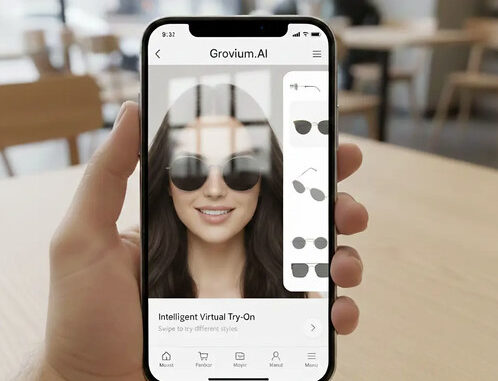 Grovium lanza el primer probador virtual de ropa y complementos por imagen basado en IA